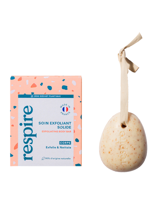 Soin exfoliant solide pour le corps